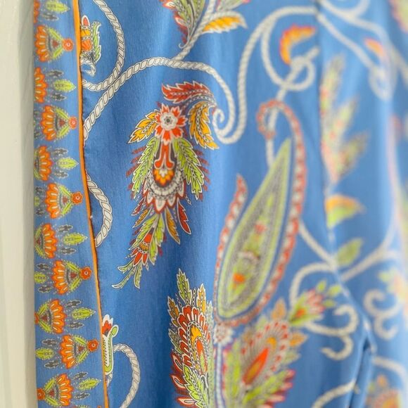 Gretchen Scott Paisley Print Pants - Picture 4 of 9